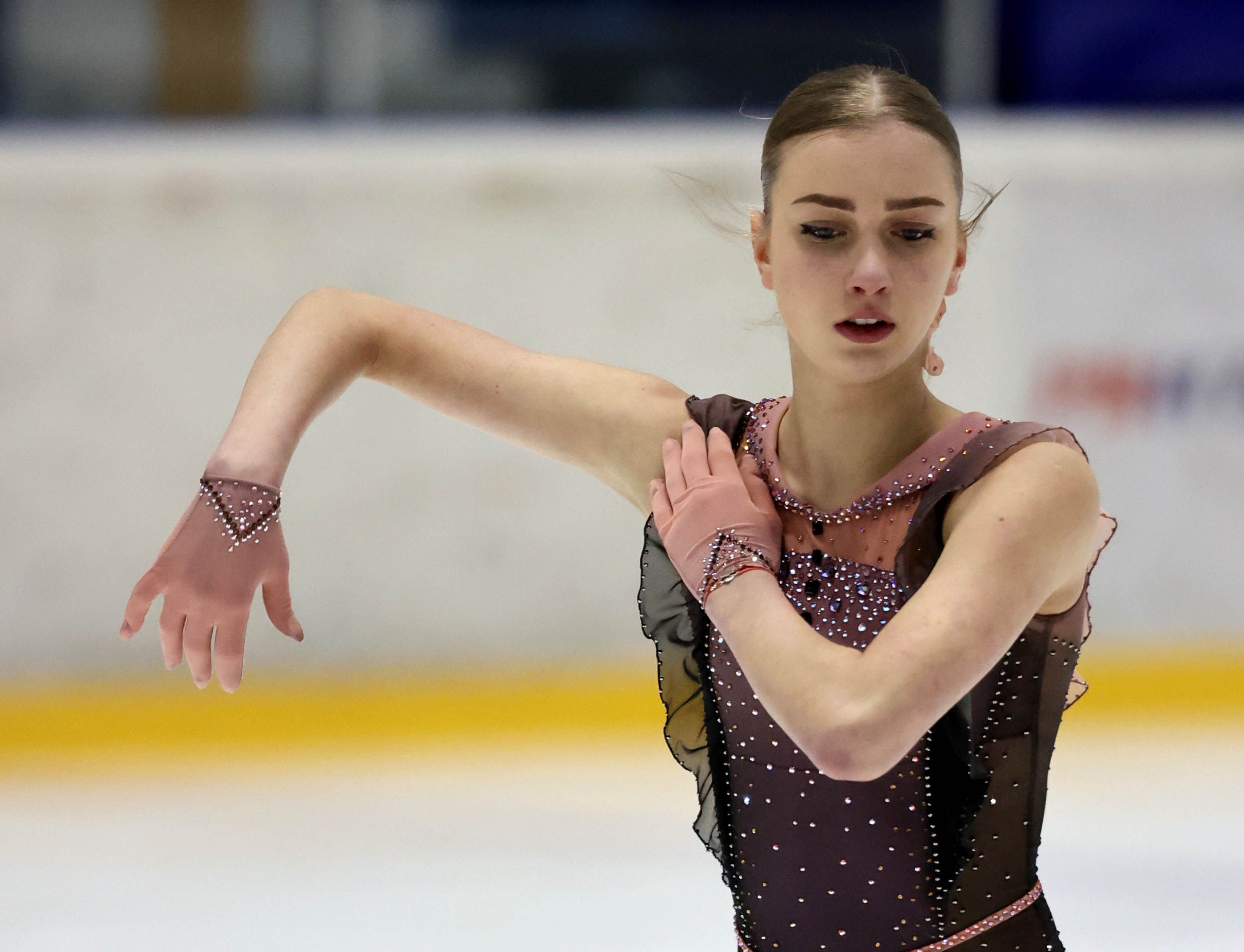 Александра Фейгин на финал на Олимпиадата