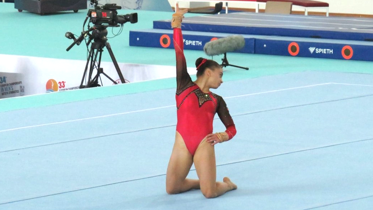Валентина Георгиева спечели квалификацията на прескок на СК в Баку